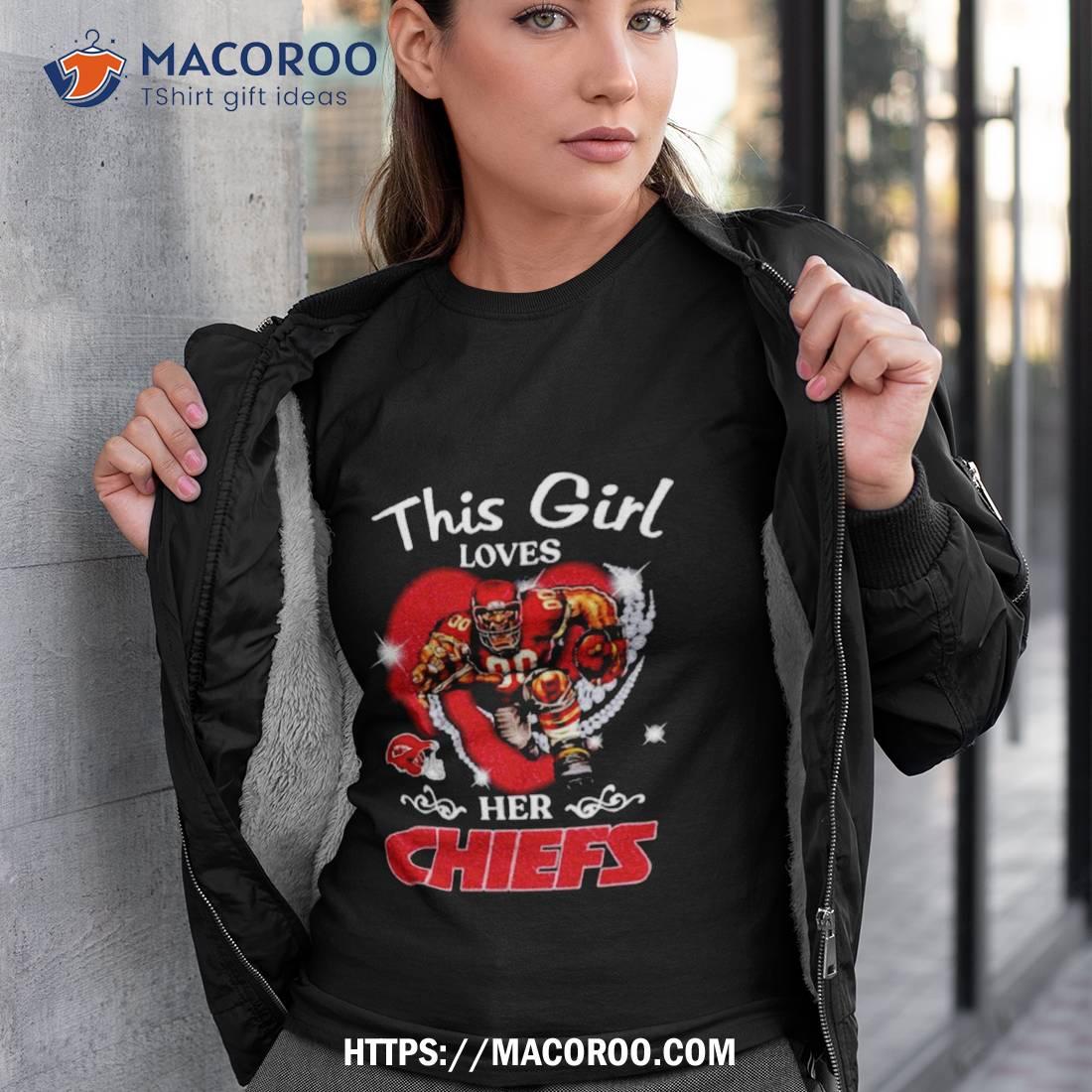 This Girl Love Her Kansas City Chiefs Mascot Shirt This Girl Love Her Kansas City Chiefs Mascot Shirt