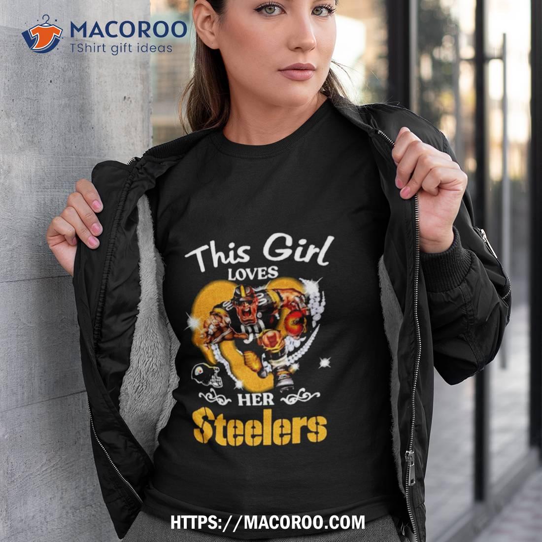 Pittsburgh steelers ladies outlet shirts