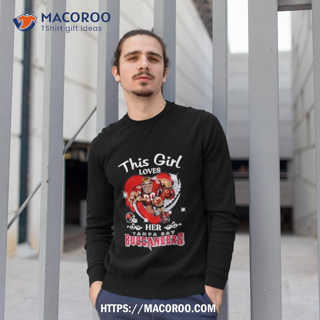 This Girl Love Her Tampa Bay Buccaneers Mascot Shirt This Girl Love Her Tampa Bay Buccaneers Mascot Shirt
