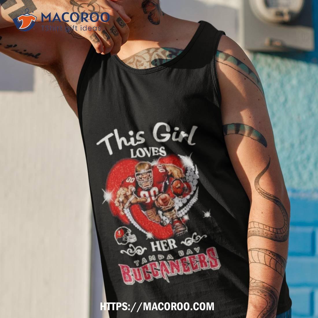 This Girl Love Her Tampa Bay Buccaneers Mascot Shirt This Girl Love Her Tampa Bay Buccaneers Mascot Shirt