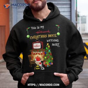 This Is My Hallmark Christmas Movie Watching Charlie Brown And Snoopy T Shirt 1 this is my hallmark christmas movie watching charlie brown and snoopy t shirt hoodie