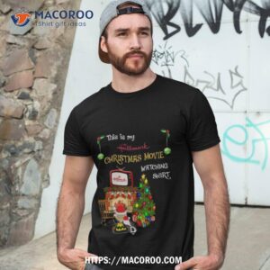 this is my hallmark christmas movie watching charlie brown and snoopy t shirt tshirt 3