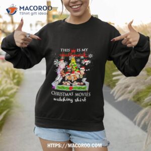 this is my hallmark christmas movies watching shirt harry potter movies shirt sweatshirt