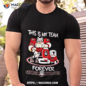 this is my team forever georgia bulldogs shirt tshirt