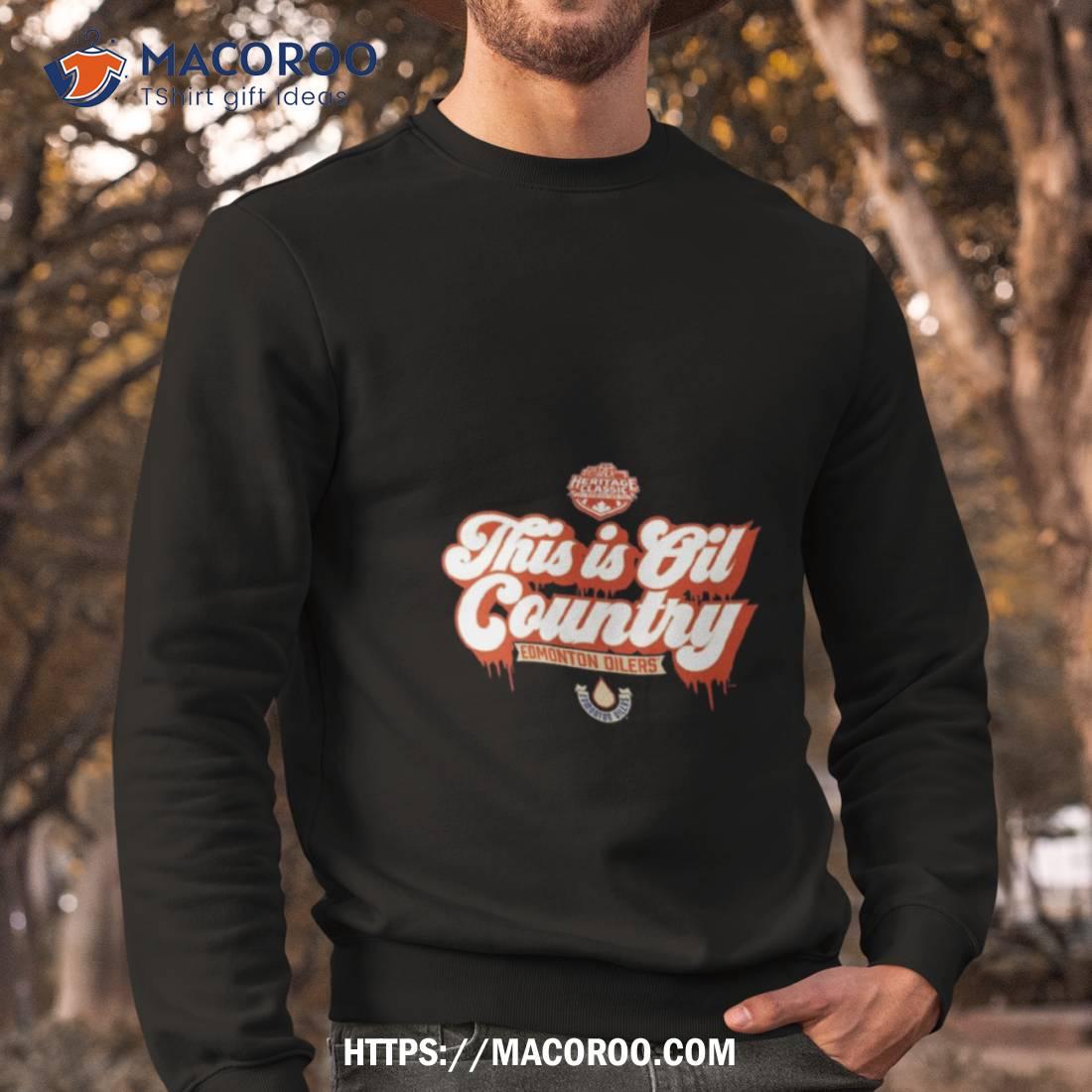 Personalized NHL Edmonton Oilers With Retro Concepts Shirt, Hoodie