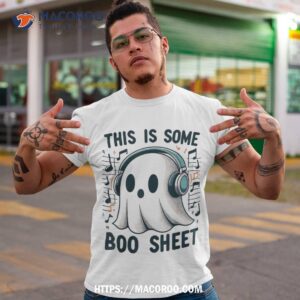 this is some boo sheet funny halloween ghost vibes crew shirt tshirt