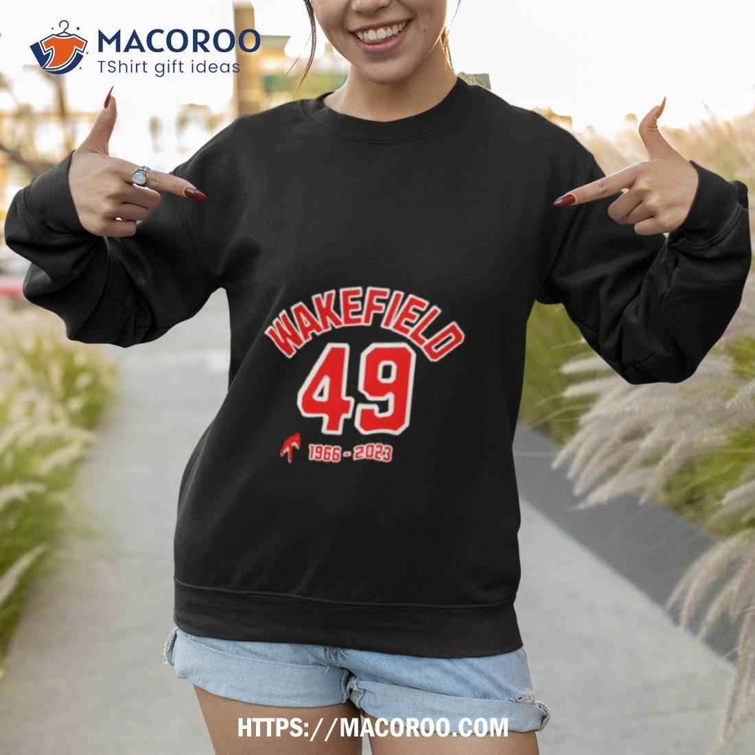 Tim Wakefield #49 Jersey Number T Shirts, Hoodies, Sweatshirts & Merch