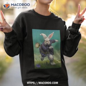 timepiece white rabbit poster shirt sweatshirt 2