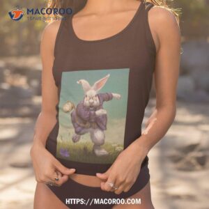 timepiece white rabbit poster shirt tank top 1