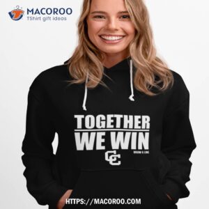 Together We Win Draw A Line T Shirt