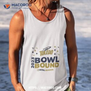 toledo rockets 2023 bowl bound bow season logo t shirt tank top