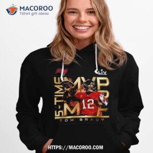 Tom Brady Tampa Bay Buccaneers Mvp 5 Times Super Bowl Lv Shirt