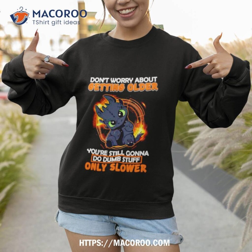 Toothless Don't Warry About Getting Older You're Still Gonna Do Dumb ...