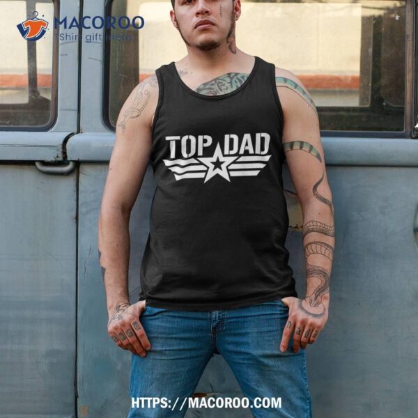 Top Dad Gifts Fathers Day For Daddy Retro Patriotic Shirt