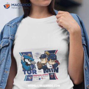 Toronto Blue Jays Vs Minnesota Twins Mascot American League Wild Card 2023 T Shirt