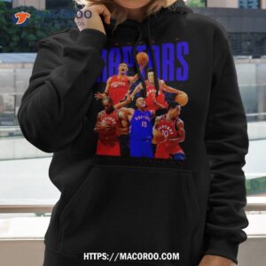 toronto raptors all time starting five 2023 t shirt hoodie 2