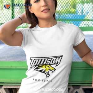 towson university football 75 jaelin montgomery shirt tshirt 1