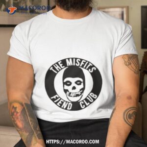 travis barker the misfits fiend club shirt tshirt
