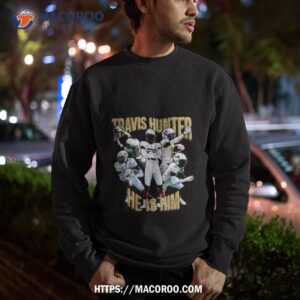 travis hunter he is him colorado shirt sweatshirt