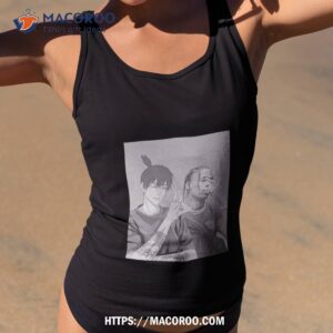 travis scott and aki hayakawa chainsaw man shirt tank top 2