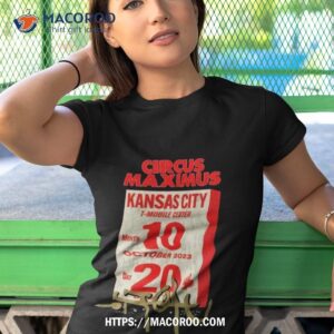 travis scott circus maximus kansas city shirt tshirt 1