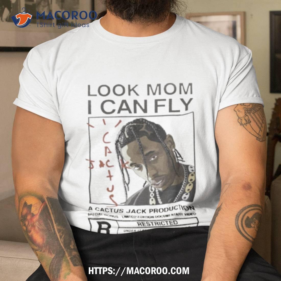 ASTROWORLD Look Mom I Can Fly Shirt Travis Scott Tshirt 