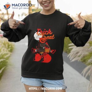trick or treat a spooktacular halloween ride sweatshirt 1
