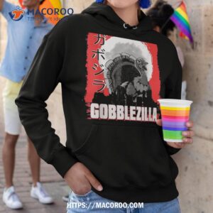 turkey day thanksgiving gobblezilla shirt hoodie 1 2