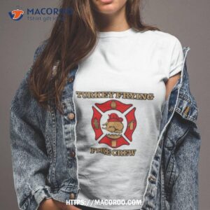 Turkey Frying Fire Crew Shirt