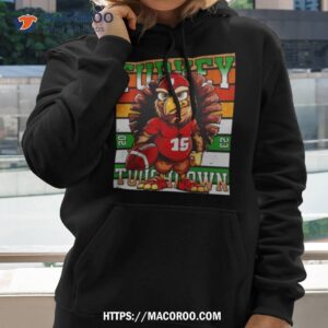 turkey touchdown football thanksgiving gift shirt hoodie 2