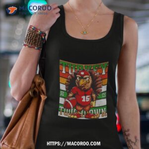 Turkey Touchdown Football Thanksgiving Gift Shirt