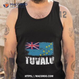 tuvalu flag vintage shirt tank top