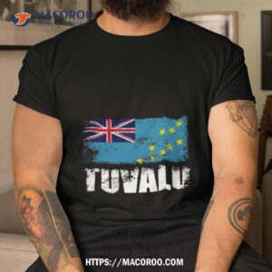Tuvalu Flag Vintage Shirt