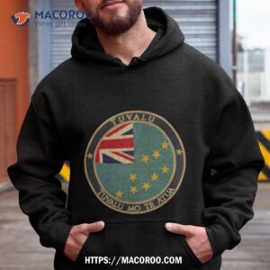 Tuvalu Oceania Oceanian Flag Vintage Shirt
