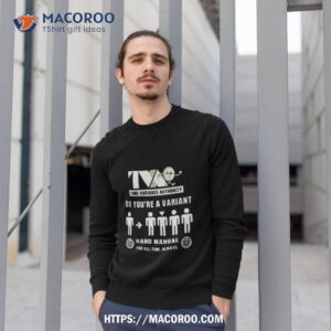 tva hand loki manual shirt sweatshirt 1