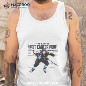 tye kartye first career point seattle kraken t shirt tank top