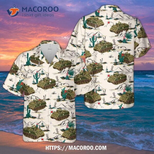 U.s. Army M113 Apc Hawaiian Shirt