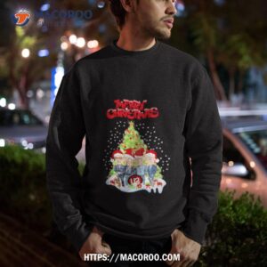 u2 band merry christmas tree light shirt sweatshirt