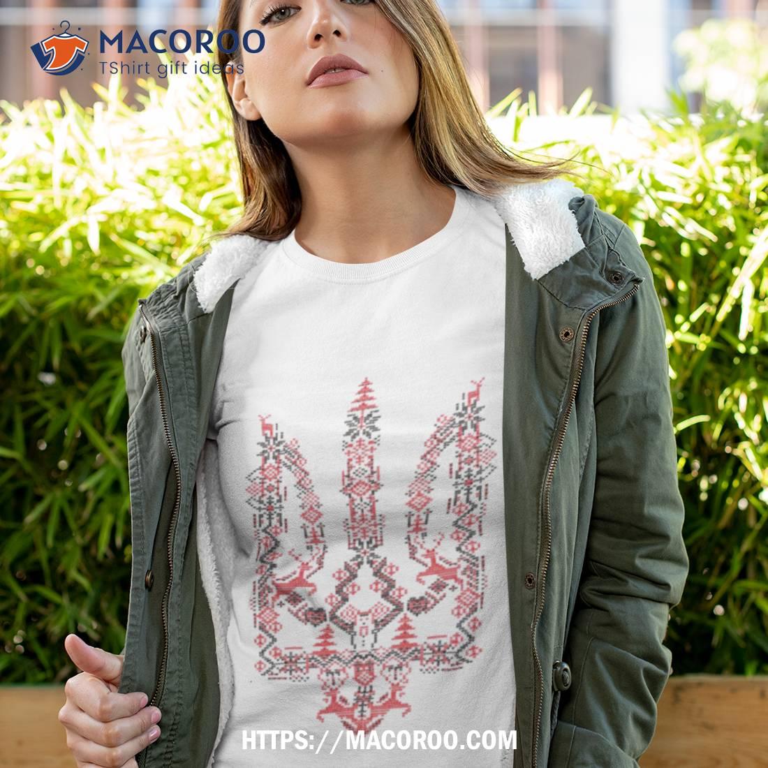 Ukraine Christmas Trident Ukrainian Xmas Tryzub Shirt Ukraine Christmas Trident Ukrainian Xmas Tryzub Shirt