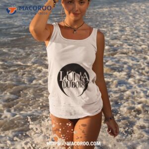 una dubois logo t shirt tank top