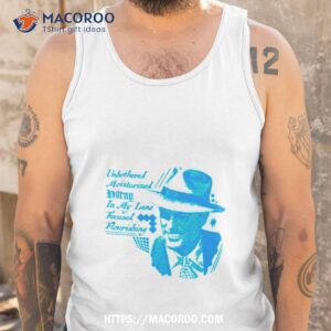 unbothered moisturized horny in my lane focused flourishing shirt tank top