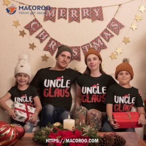 Uncle Claus Shirt Matching Santa Christmas