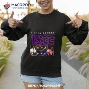 une nuit a paris 10cc band shirt sweatshirt 1