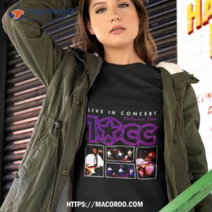 Une Nuit A Paris 10cc Band Shirt