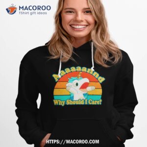 Unicorn And Why Should I Care Vintage Shirt
