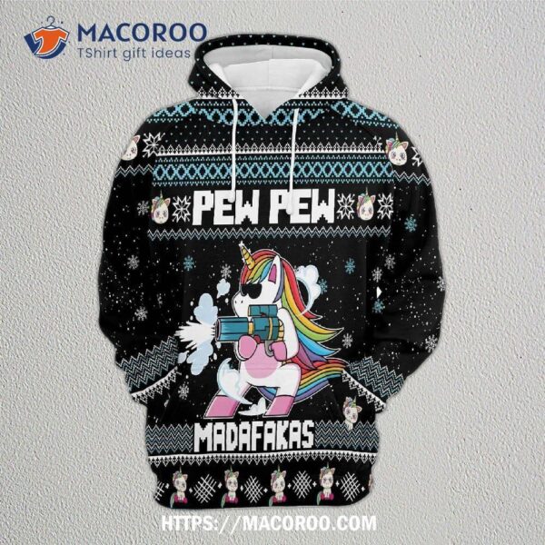 Pew Pew Madafakas 3D Hoodie