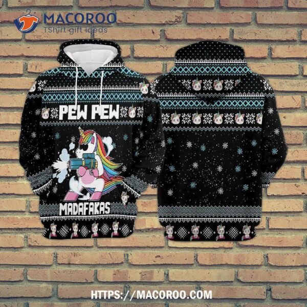 Pew Pew Madafakas 3D Hoodie