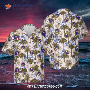 United States Air Force Security Forces (sf) 435th Squadron (435 Sfs) Hawaiian Shirt