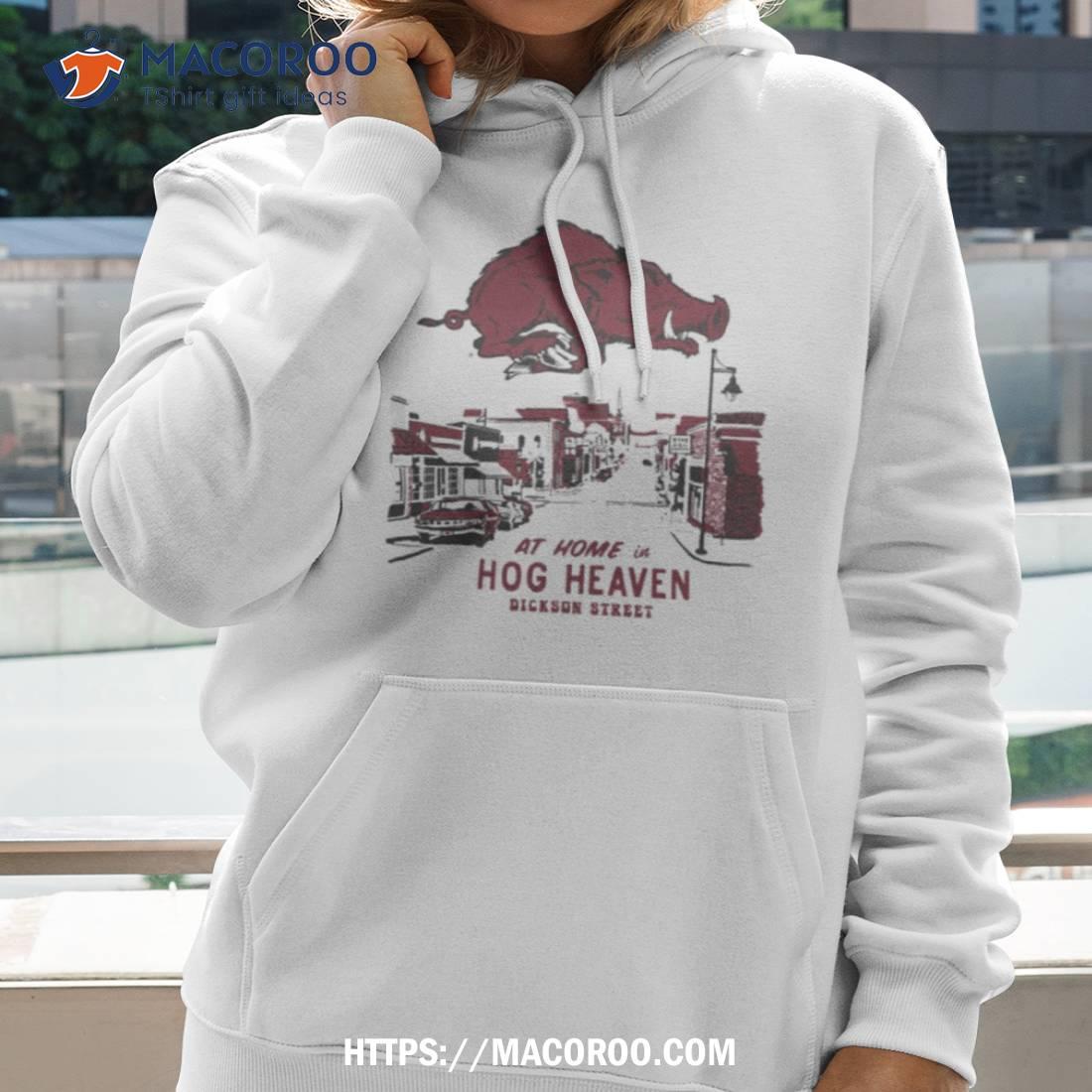 University Of Arkansas Vault Hog Heaven On Dickson Street T Shirt University Of Arkansas Vault Hog Heaven On Dickson Street T Shirt