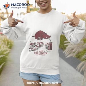 University Of Arkansas Vault Hog Heaven On Dickson Street T Shirt 3 university of arkansas vault hog heaven on dickson street t shirt sweatshirt 1